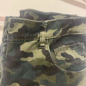 VENUS Camouflage Wide Leg Pants